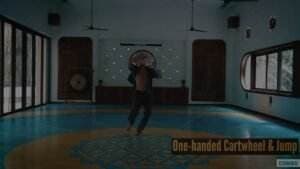 Cartwheel & Jump | Acrobatic Poi Combo