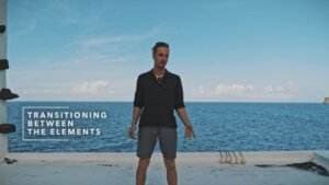 Transitions between the elements (with your arms)